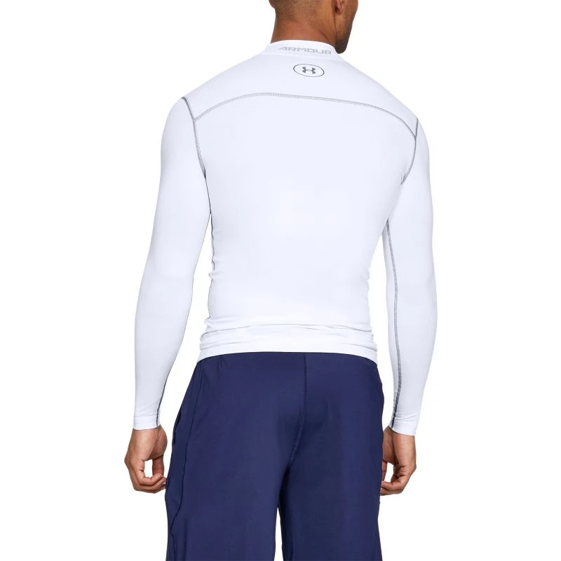 Under Armour Men's UA ColdGear® Armour Compression Mock Baselayer White / Steel Under Armour Men's UA ColdGear® Armour Compression Mock Baselayer White / Steel -Sports Clothing Store s7.v5 1265648 100 bc