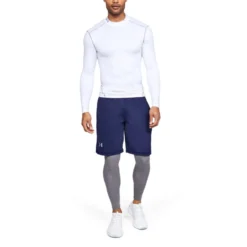 Under Armour Men's UA ColdGear® Armour Compression Mock Baselayer White / Steel 3 Under Armour Men's UA ColdGear® Armour Compression Mock Baselayer White / Steel -Sports Clothing Store s7.v5 1265648 100 fsf