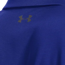 Under Armour Men's Tech Polo Royal / Graphite -Sports Clothing Store s7.v5 1290140 400 collar
