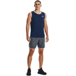 Under Armour Men's Tech™ Tank 2.0 Academy / White -Sports Clothing Store s7.v5 1328704 409 fsf