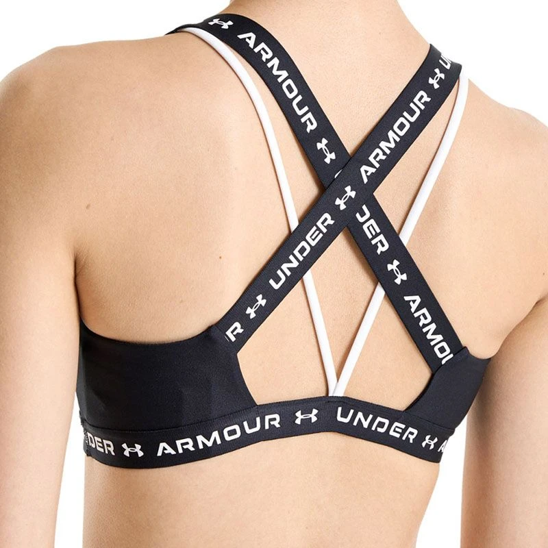 Under Armour Women's Cross Back Low Sports Bra Black / White Under Armour Women's Cross Back Low Sports Bra Black / White -Sports Clothing Store s7.v5 1361033 001 bcadd kr