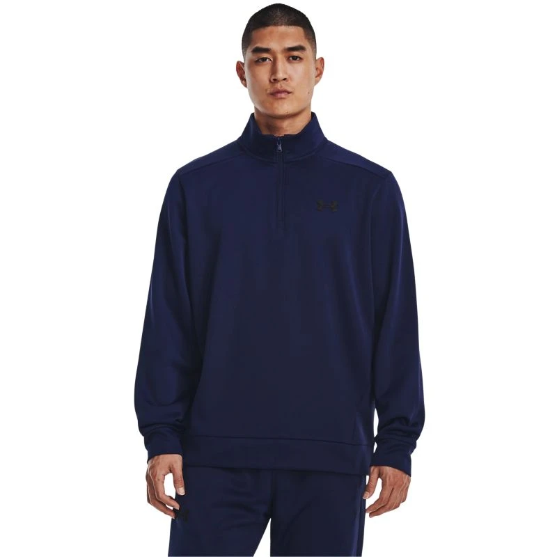 Under Armour Men's Fleece® ¼ Zip Midnight Navy / Black Under Armour Men's Fleece® ¼ Zip Midnight Navy / Black -Sports Clothing Store s7.v5 1373358 410 fc