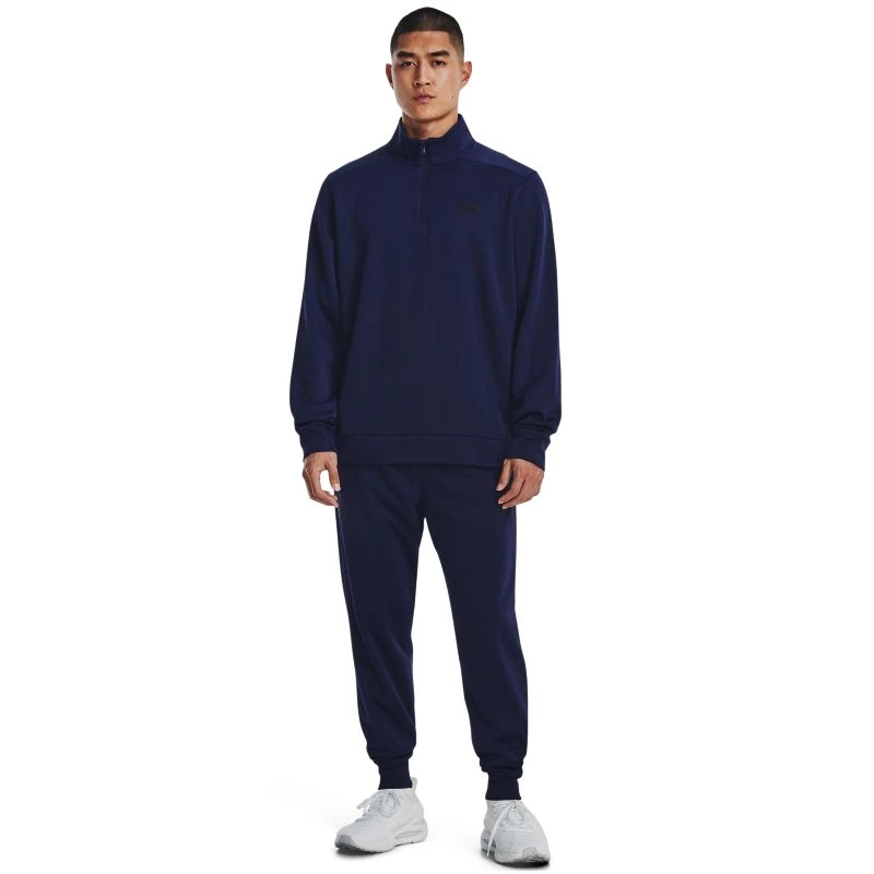 Under Armour Men's Fleece® ¼ Zip Midnight Navy / Black Under Armour Men's Fleece® ¼ Zip Midnight Navy / Black -Sports Clothing Store s7.v5 1373358 410 fsf