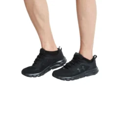 Under Armour Men's Charged Assert 9 Running Shoes Black -Sports Clothing Store s7.v5 3024590 003 sidedet em