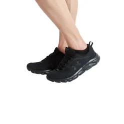 Under Armour Men's Charged Assert 9 Running Shoes Black -Sports Clothing Store s7.v5 3024590 003 sidedetadd em