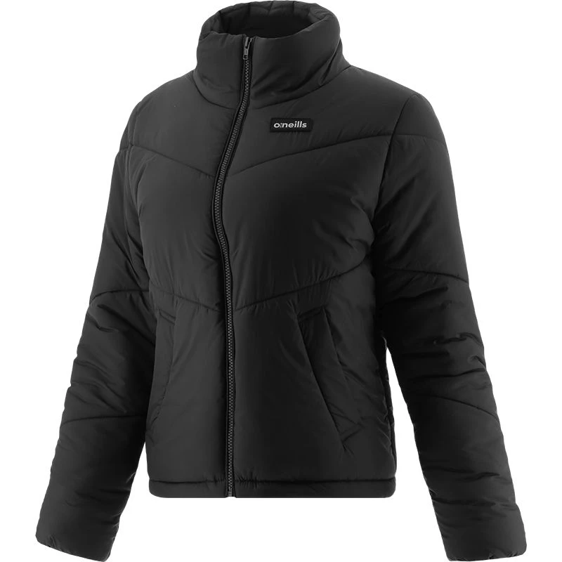 Women's Selena Boxy Puffer Jacket Black / Gold Women's Selena Boxy Puffer Jacket Black / Gold -Sports Clothing Store sele 071 0 gen bkgoxx wmns p1