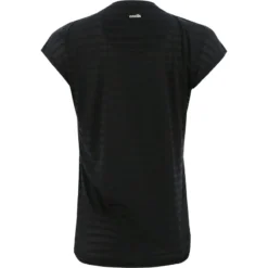 Women’s Tina T-Shirt Black / White -Sports Clothing Store tina 272 poly elastane tee blk wht 2